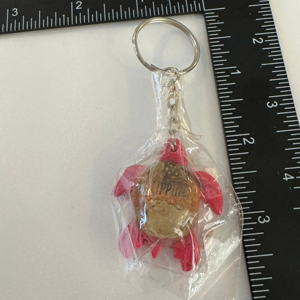 Philippines Turtle Souvenir Keychain Philippine Sea Turtle Lucky Charm Gift